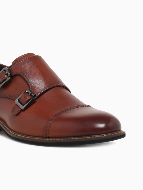 Artus Tan Soft Tumbled Leather Tan / 7 / M