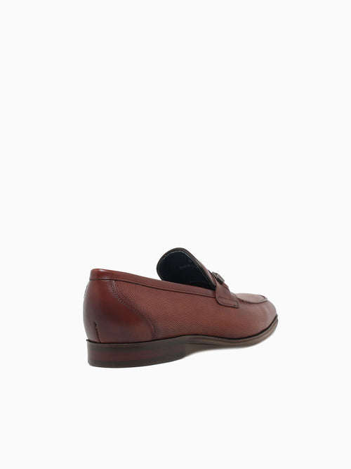 Tyre Cognac Embossed Leather Cognac / 7 / M