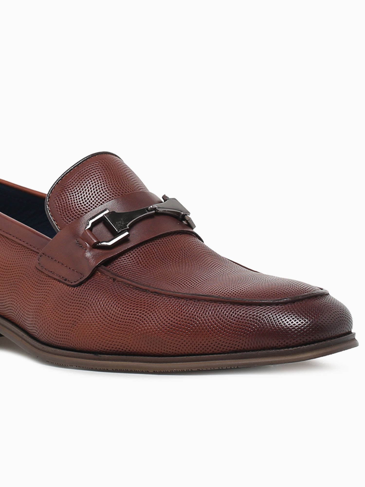 Tyre Cognac Embossed Leather Cognac / 7 / M