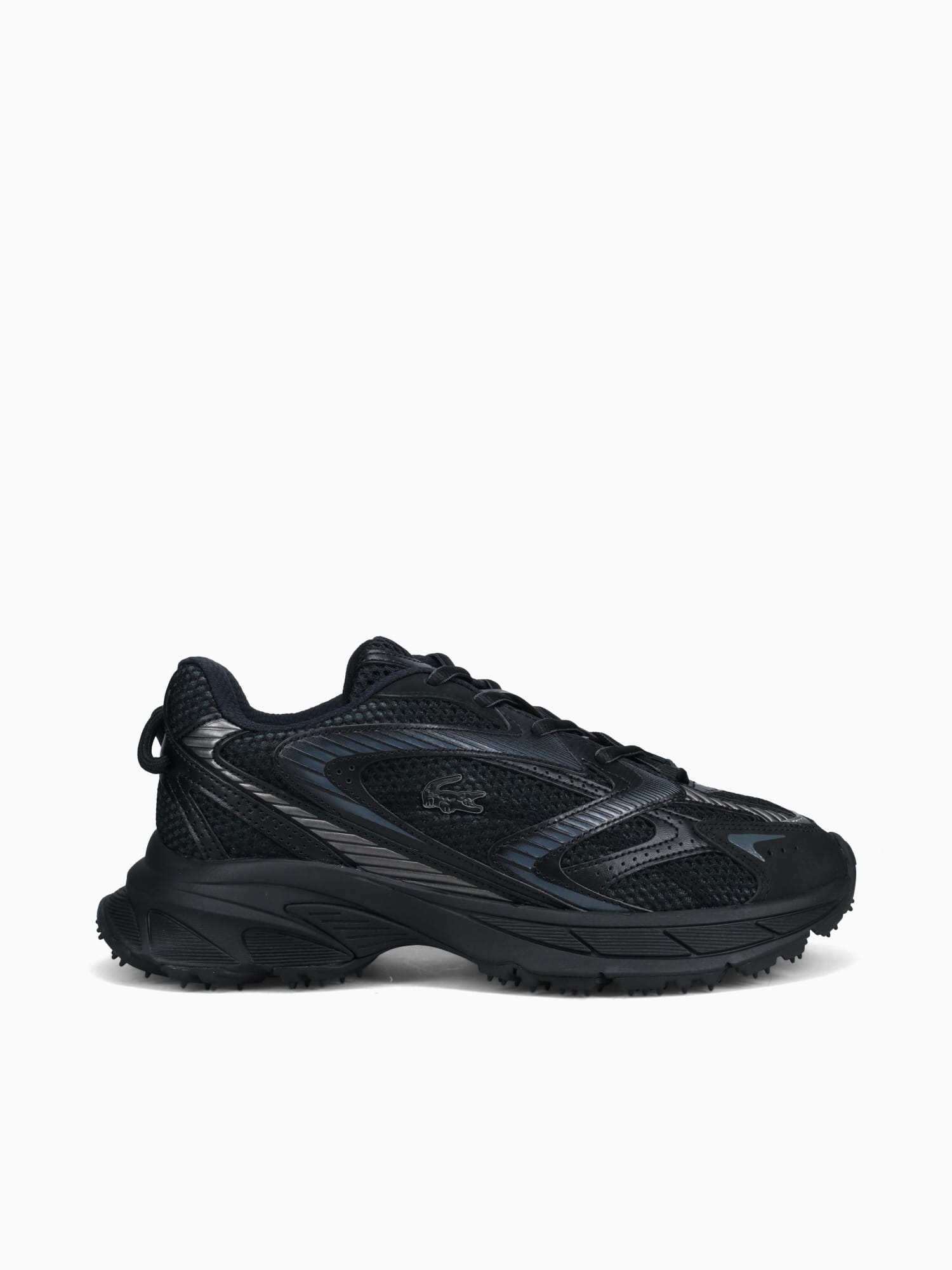 L 003 Neo Shot Blk Blk leather Black / 7 / M