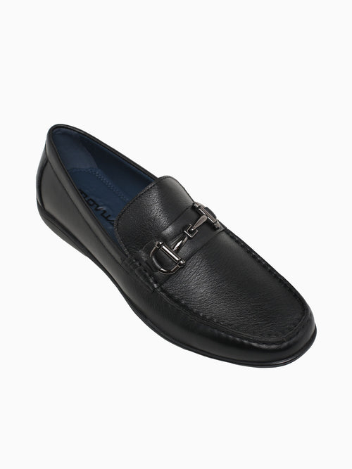 Thilo Black Soft Tumbled Leather Black / 7 / M