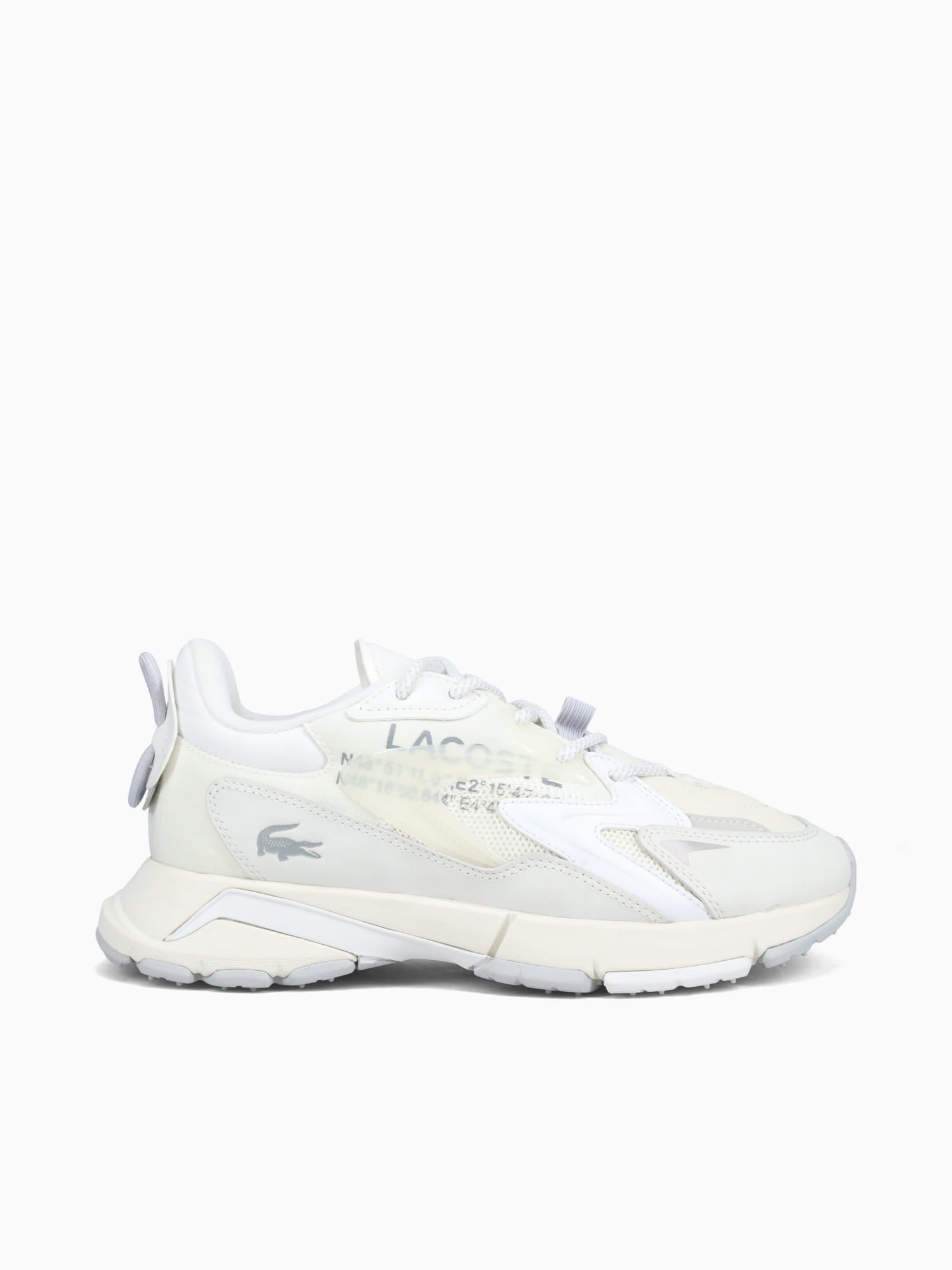 L 003 Neo Tech Wht off wht leather Off White / 7 / M