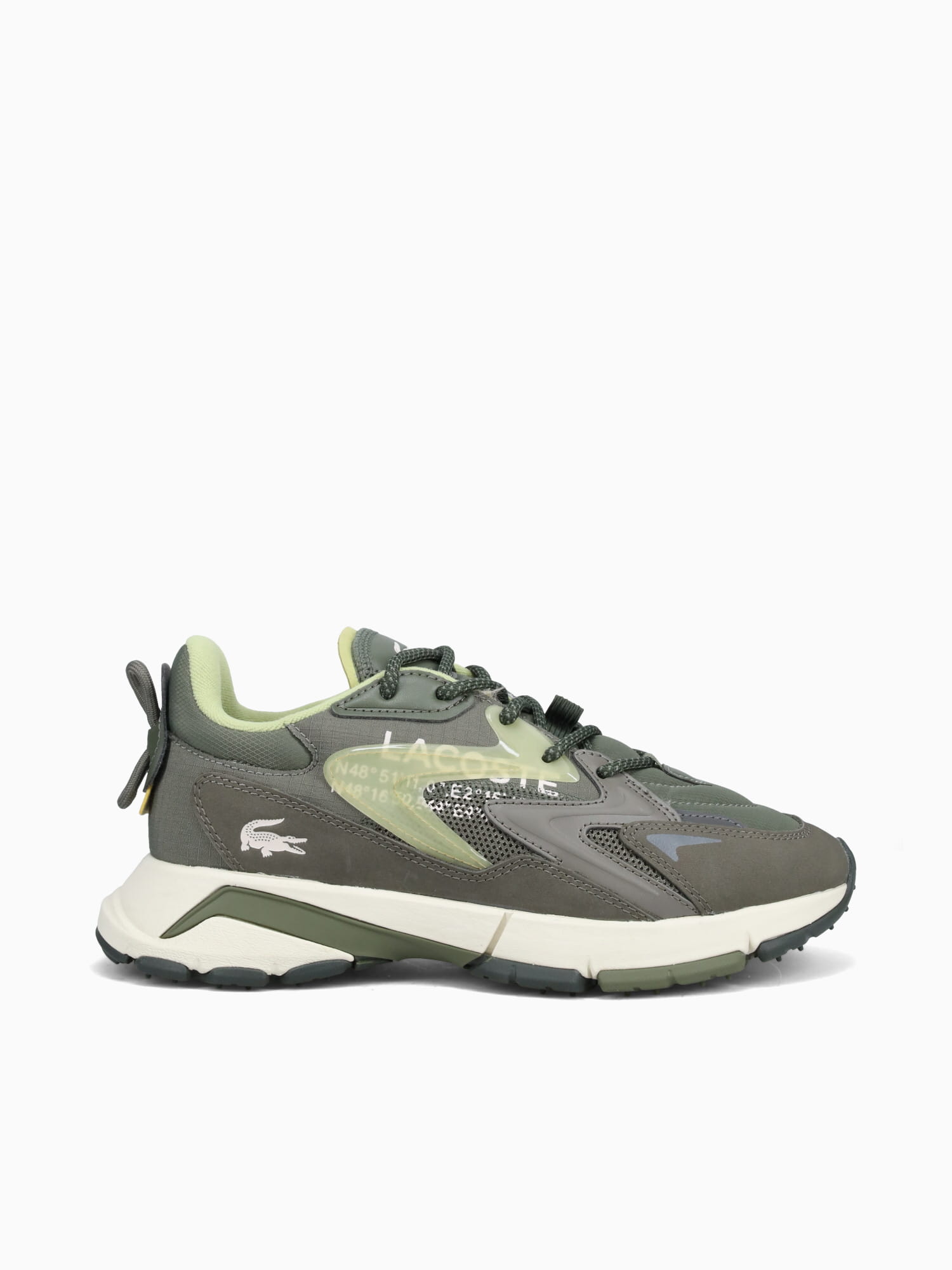 L 003 Neo Tech Khk Off wht leather Light Brown / 7 / M