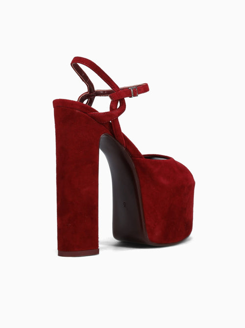 Ever Last Wine Kid Suede Wine / 5 / M