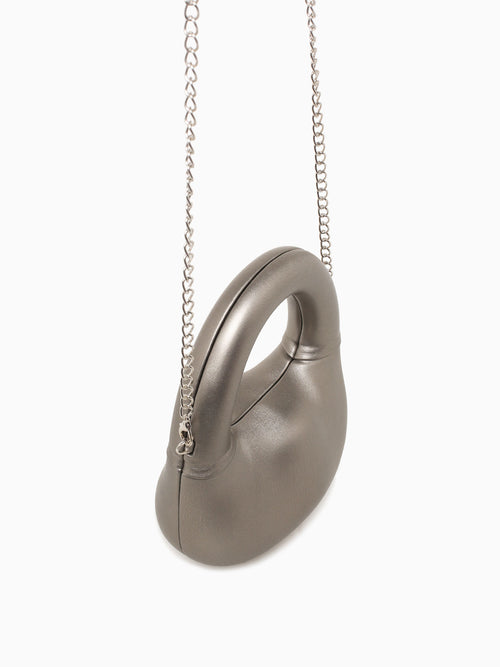 Ava Top Handle Silver Silver