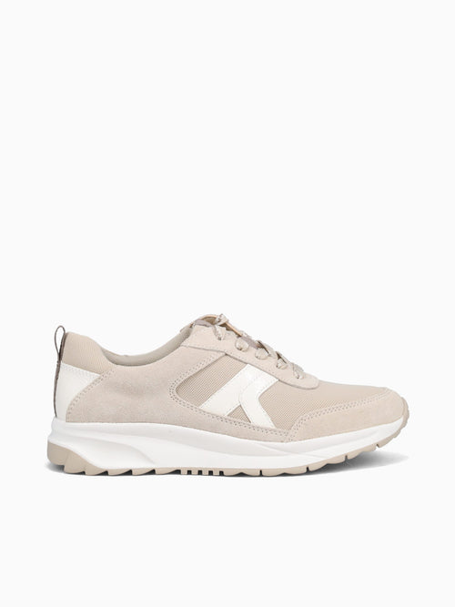 Suri White Porcelain leather Beige / 5 / M