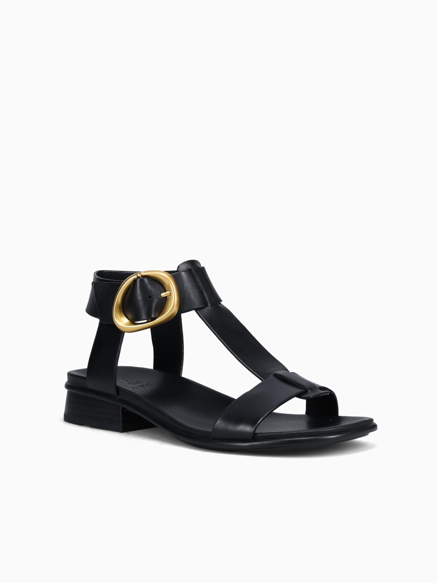 Brandy Black Leather Black / 5 / M