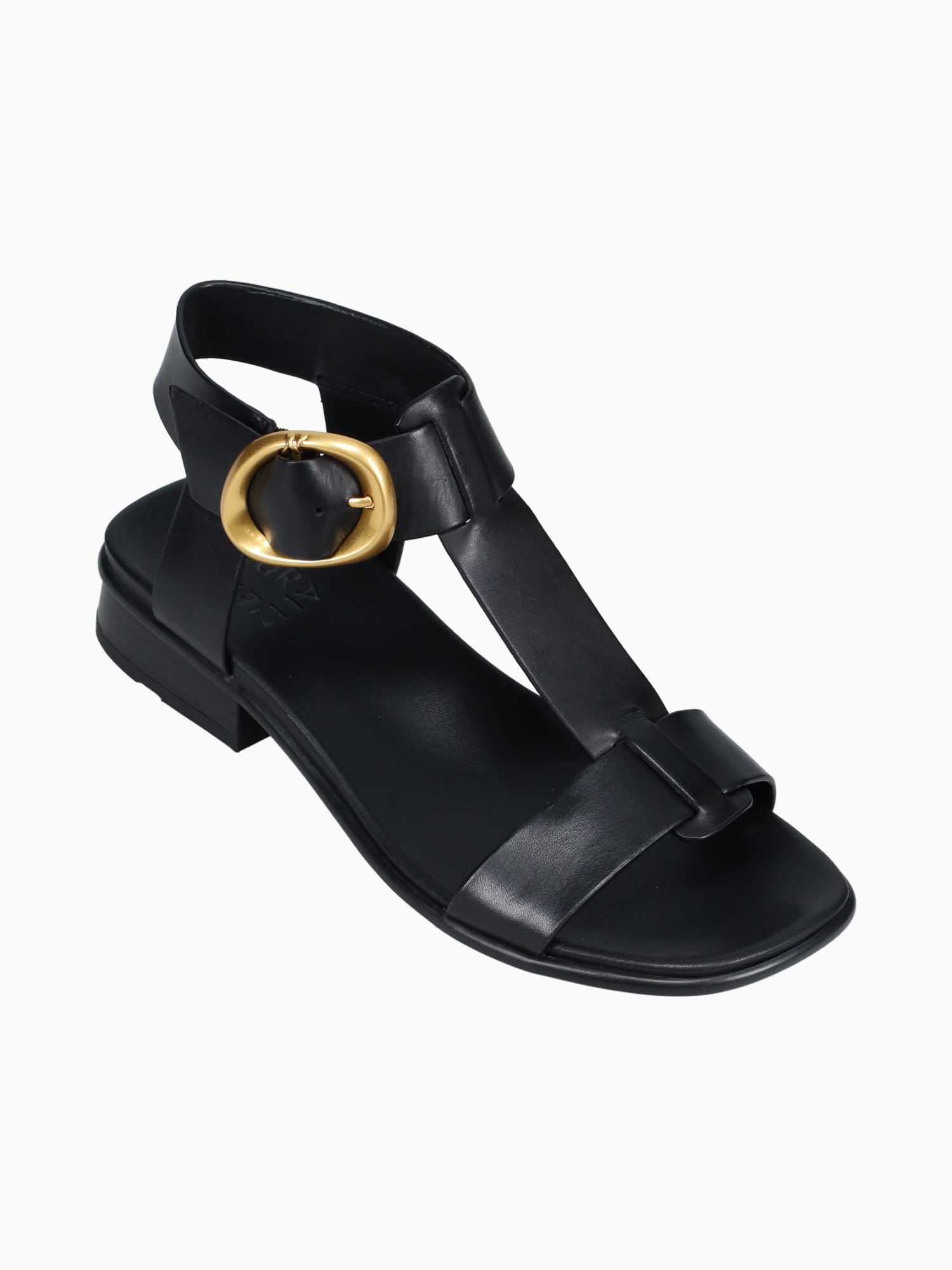 Brandy Black Leather Black / 5 / M