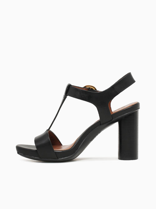 Jordis Black Leather Black / 5 / M