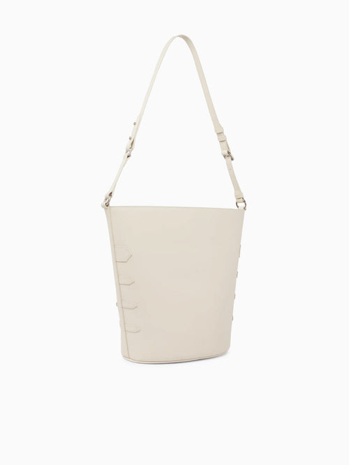 Belts Bucket Bianco Seta Mix White