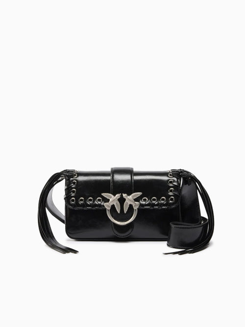 Love One Mini Slouchy Fl Nero Limousine Black