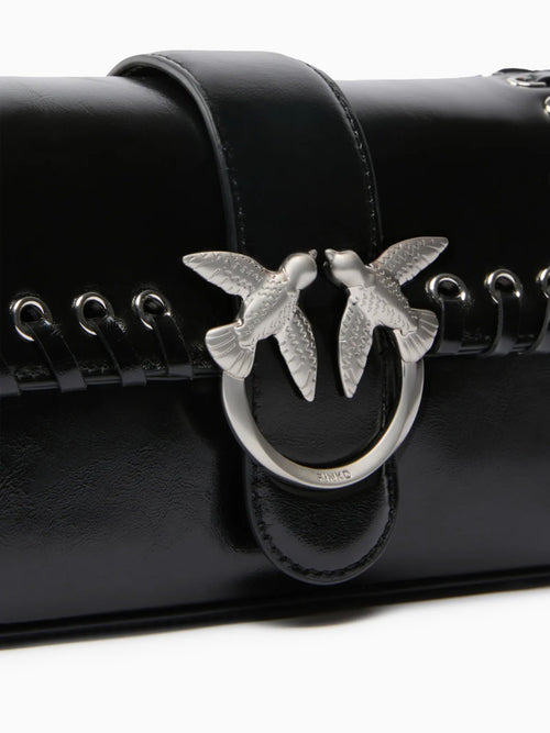 Love One Mini Slouchy Fl Nero Limousine Black