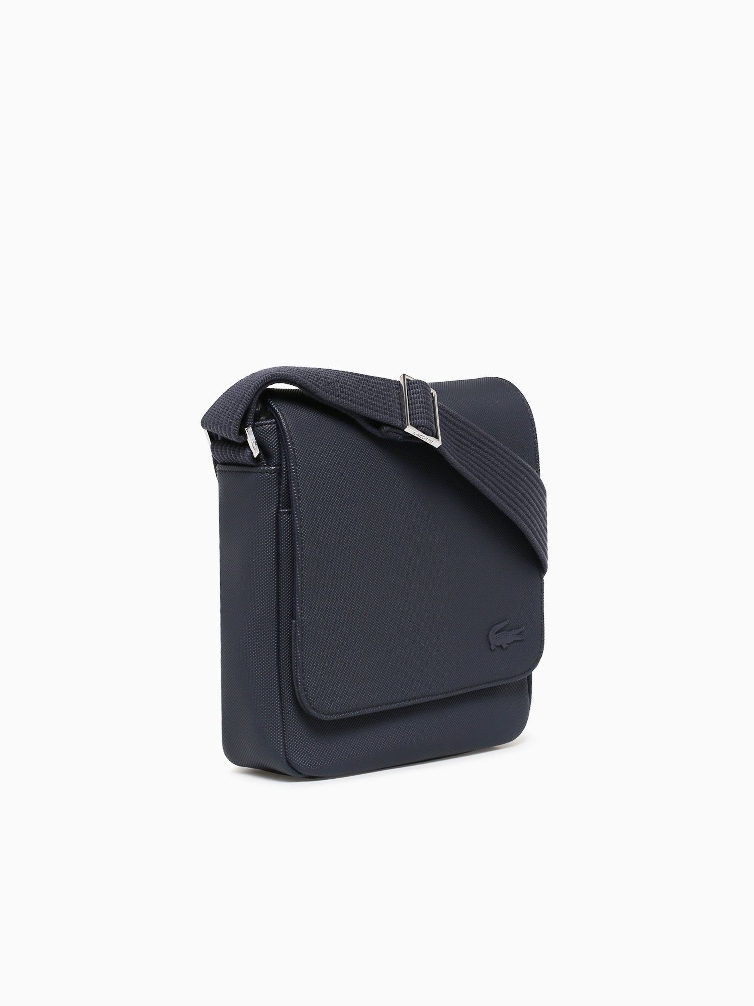 Pique Flap Shoulder Bag Marine Navy