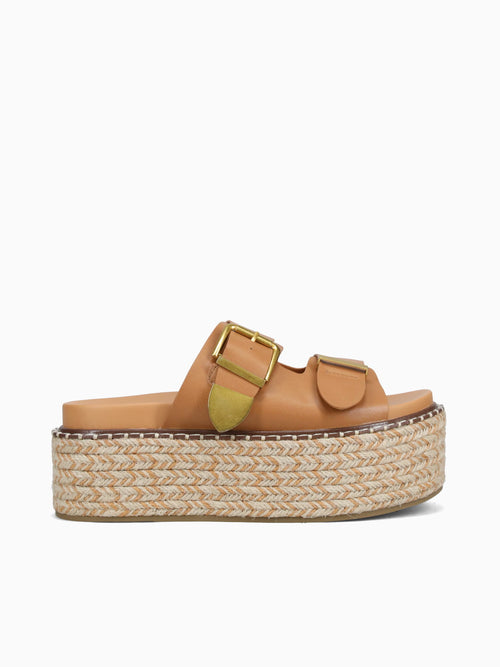 Heidi Camel Suede Natural / 5 / M