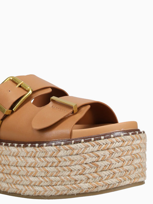 Heidi Camel Suede Natural / 5 / M