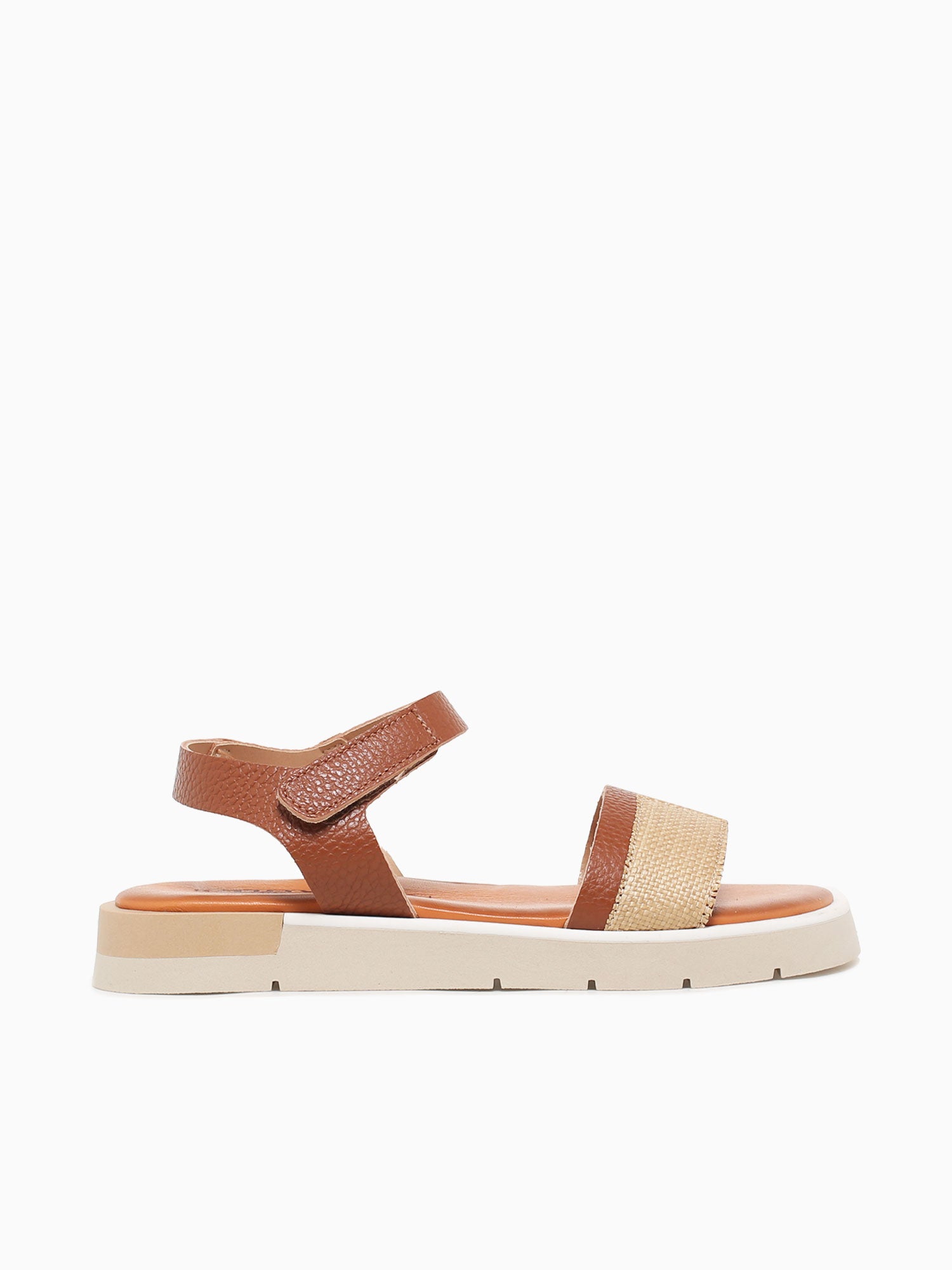 Clarisa Cuoio Raffia pelle Tan / 36 / M