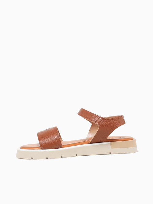 Clarisa Cuoio Raffia pelle Tan / 36 / M