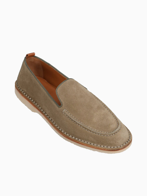 Argentario Loafer Lead Grey Suede Grey / 41 / M
