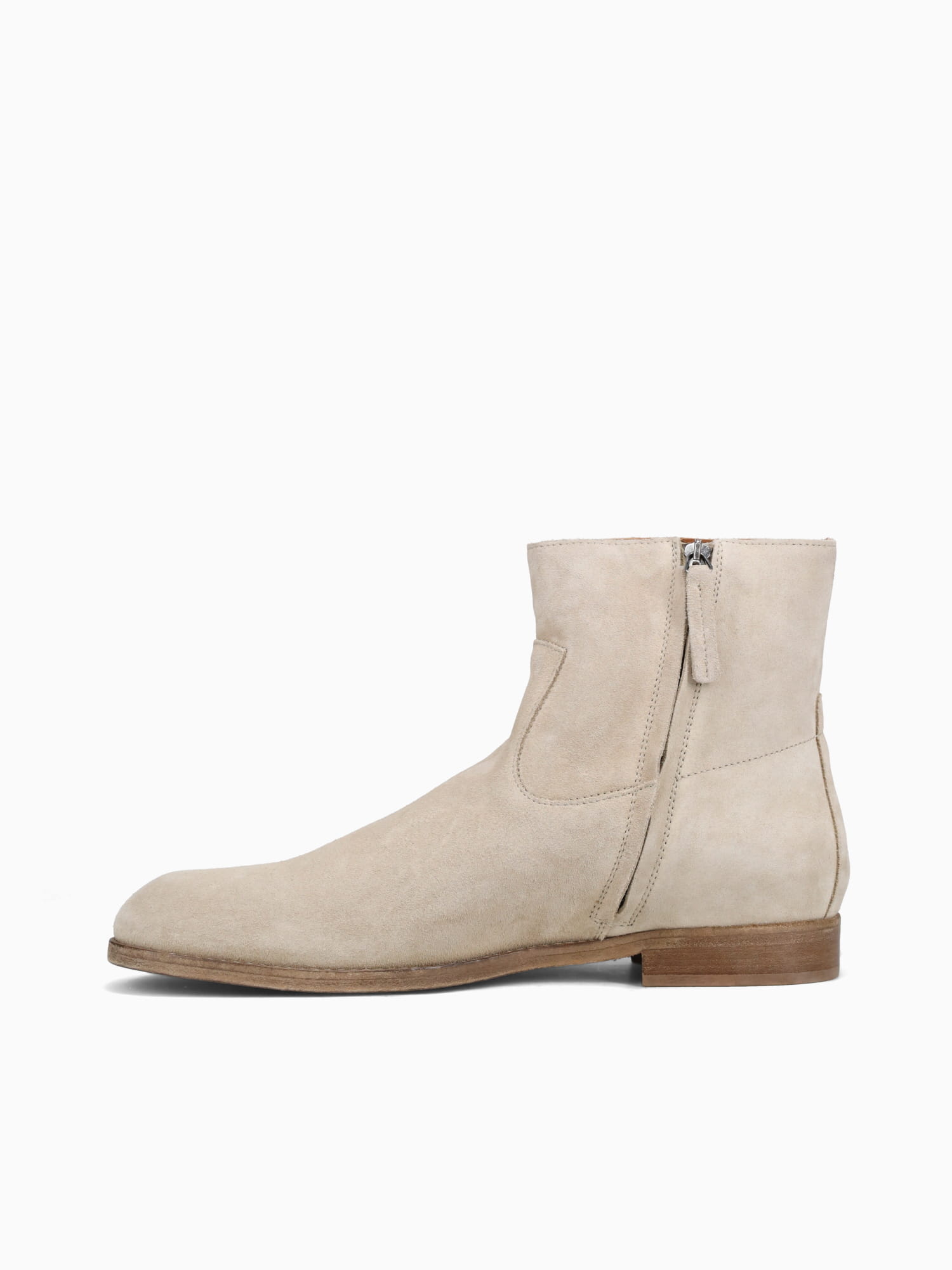 Floyd Zip Boot Taos Taupe Suede Taupe / 41 / M
