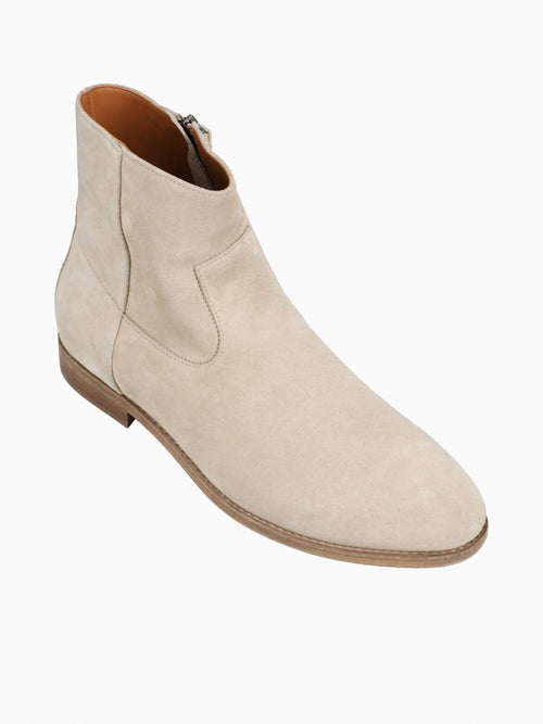 Floyd Zip Boot Taos Taupe Suede Taupe / 41 / M