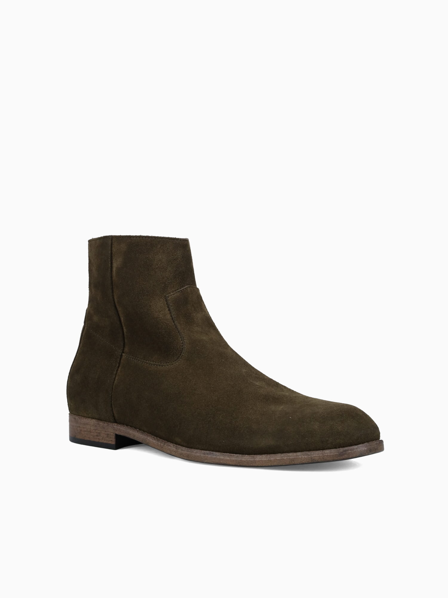 Floyd Zip Boot Militare Suede Dark Green / 41 / M