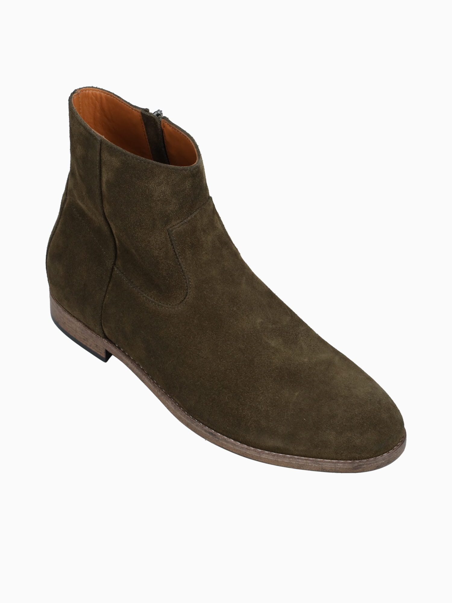 Floyd Zip Boot Militare Suede Dark Green / 41 / M