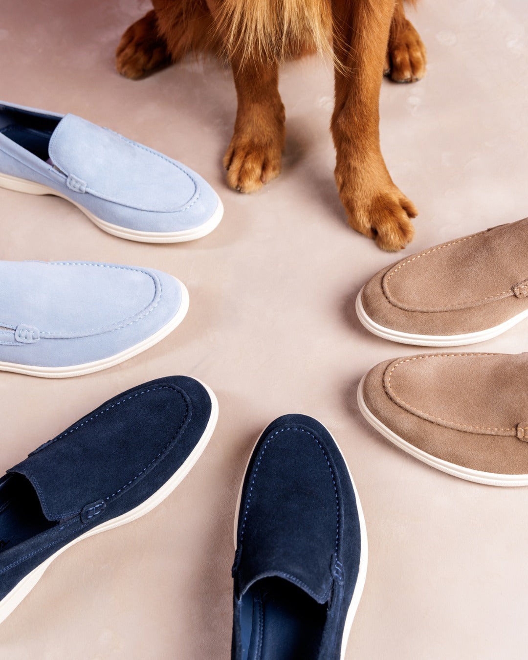 Viserys Navy Suede