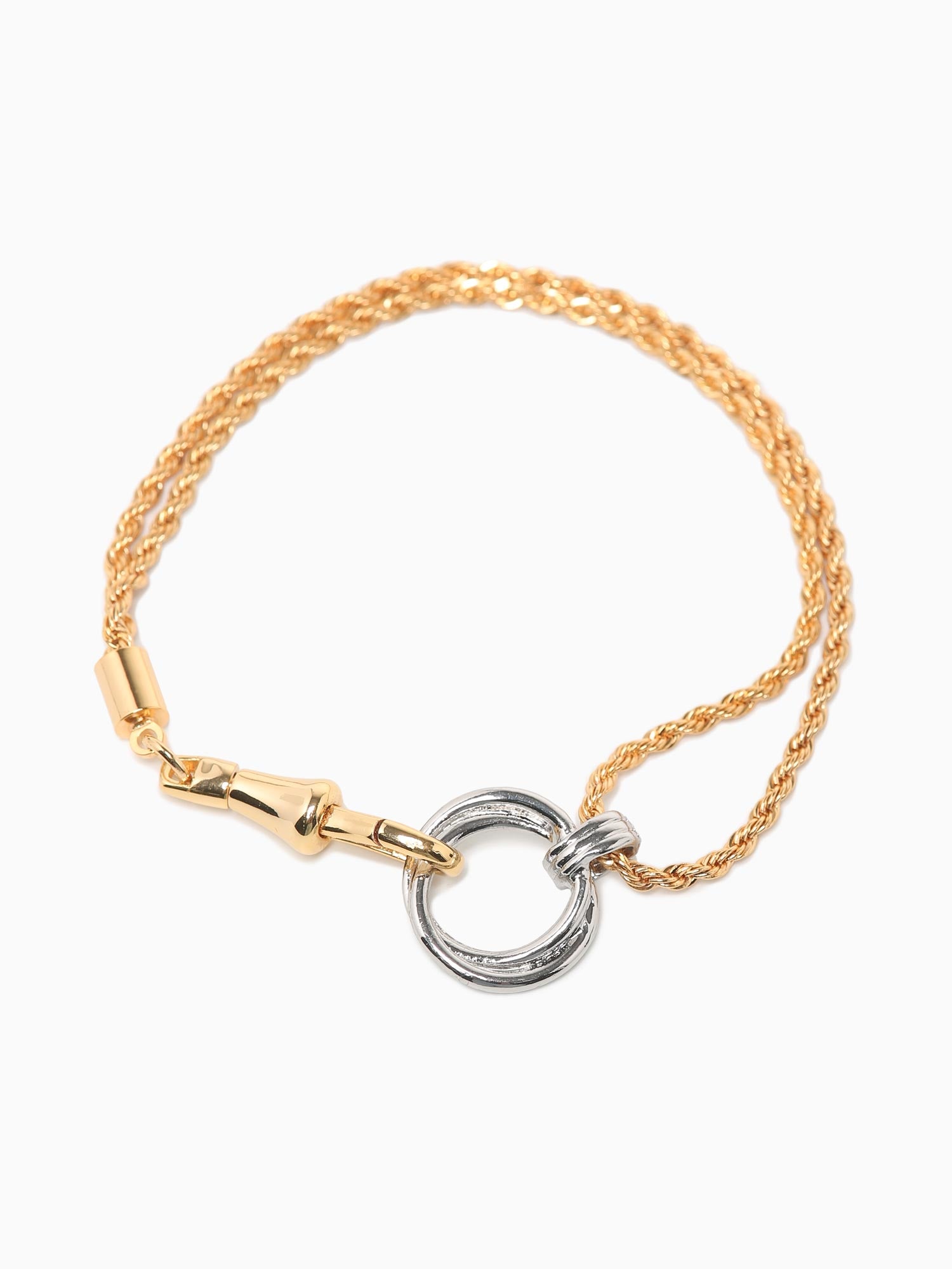 Bra Knotted Gold Silver Gold
