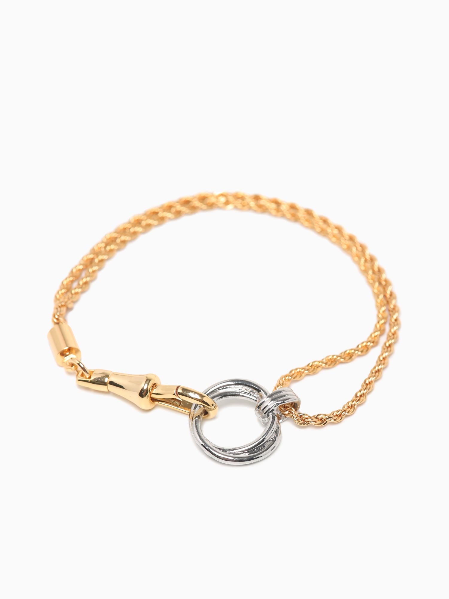 Bra Knotted Gold Silver Gold