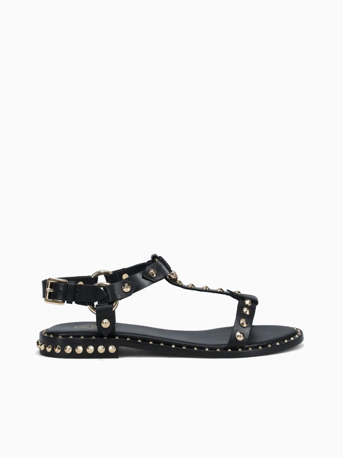 Patsy Black Gold soft leather Gold / 36 / M