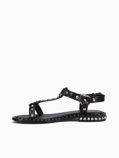 Patsy Black Gold soft leather Gold / 36 / M