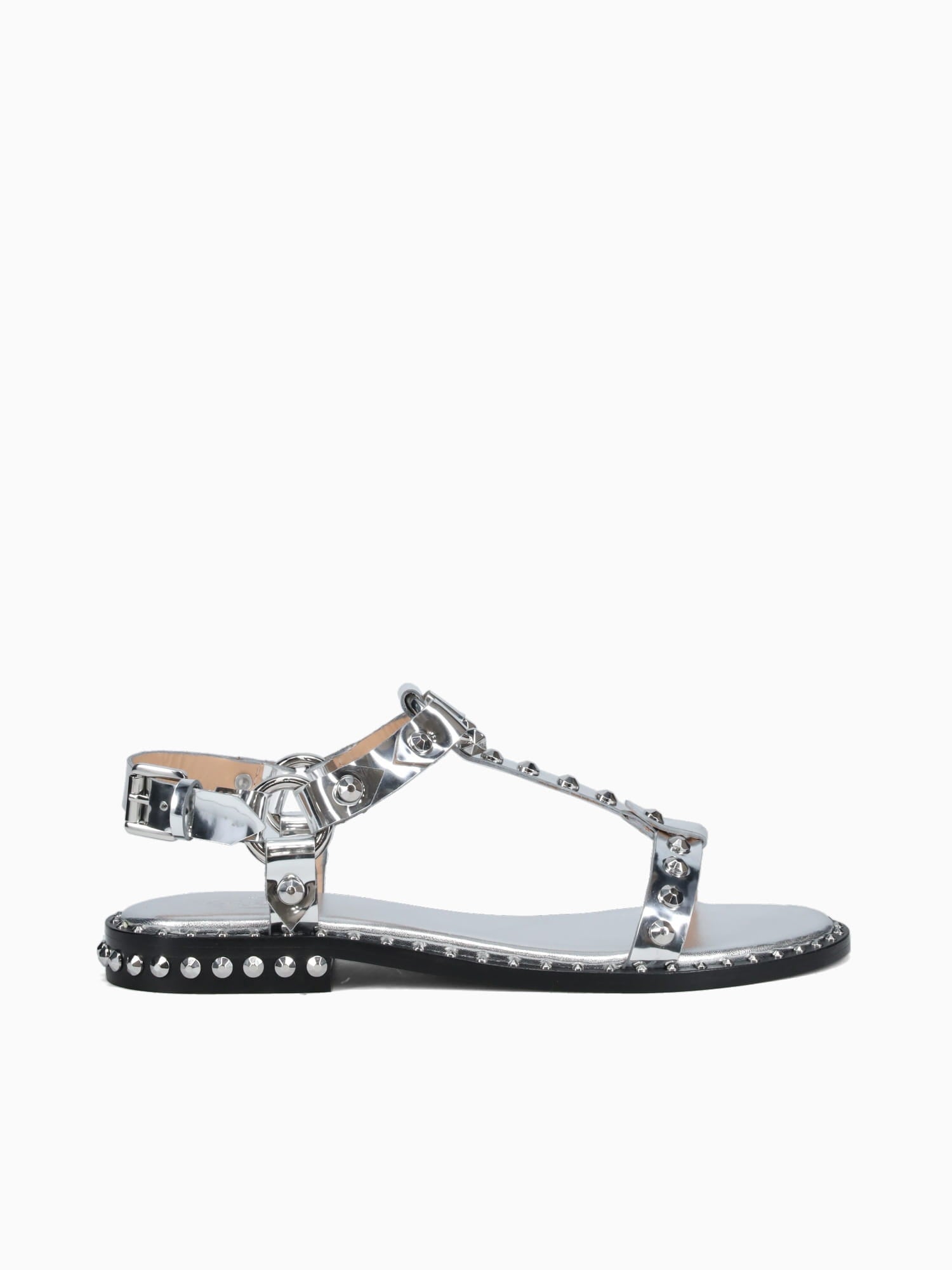 Patsy Silver Mirror Leather Silver / 36 / M