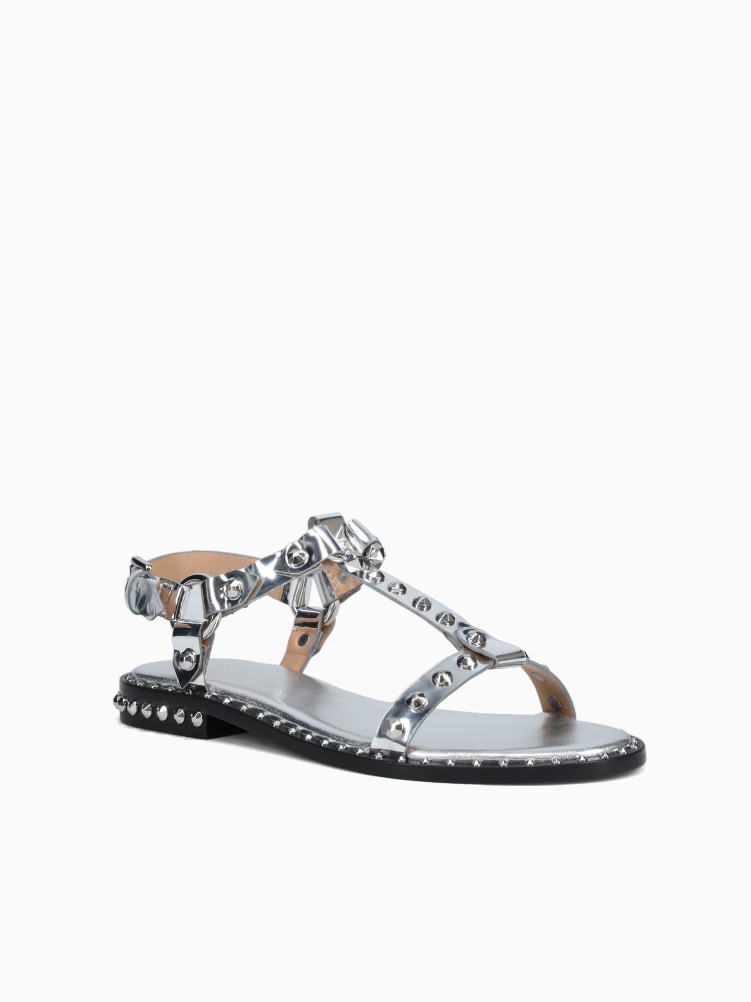 Patsy Silver Mirror Leather Silver / 36 / M