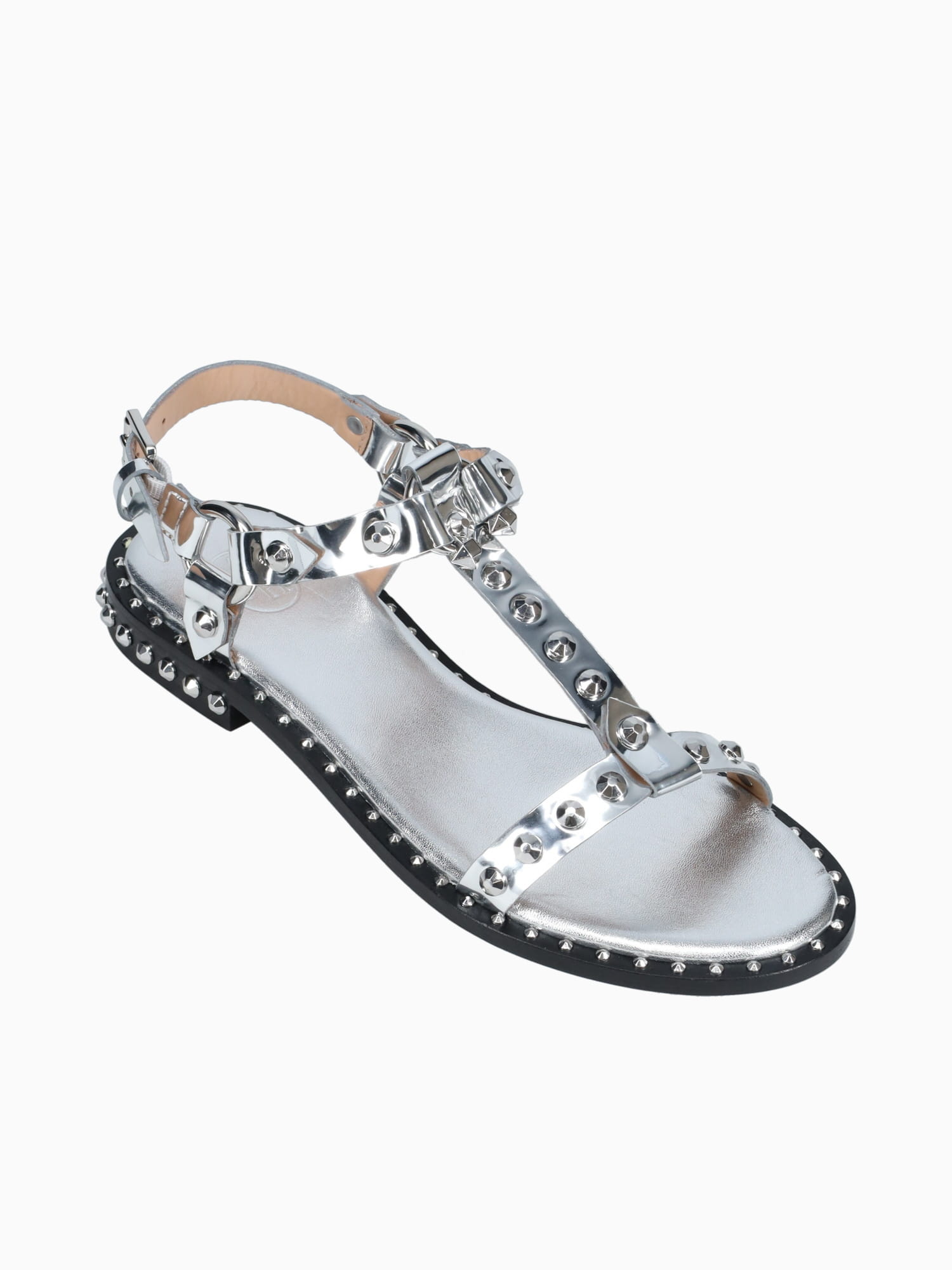 Patsy Silver Mirror Leather Silver / 36 / M