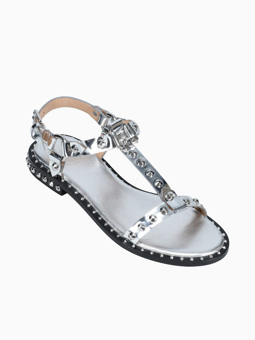 Patsy Silver Mirror Leather Silver / 36 / M