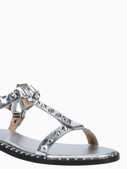 Patsy Silver Mirror Leather Silver / 36 / M