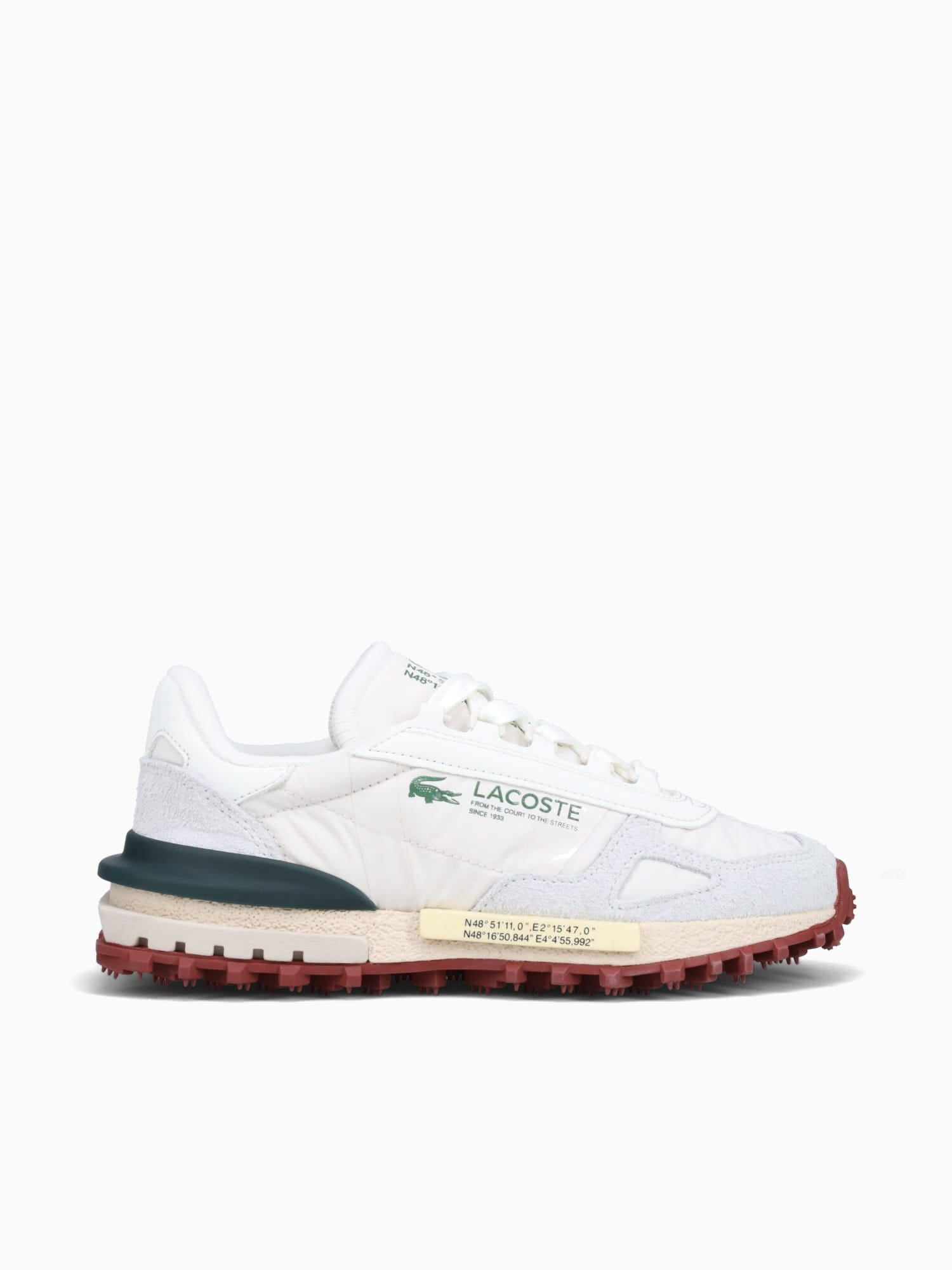Elite Active Off Wht Dk grn nylon Dark Green / 5 / M