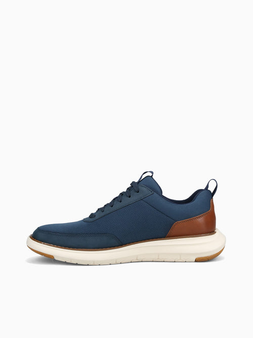 Grand Remix Sneaker Navy Tan leather Navy / 7 / M