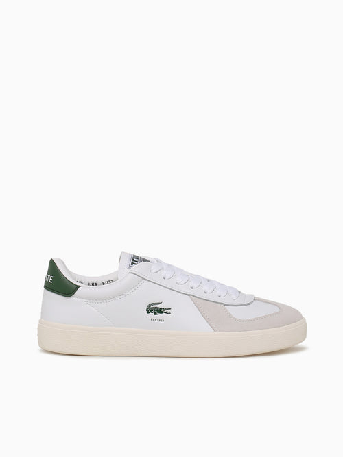 Baseshot Wht Off wht leather White / 5 / M