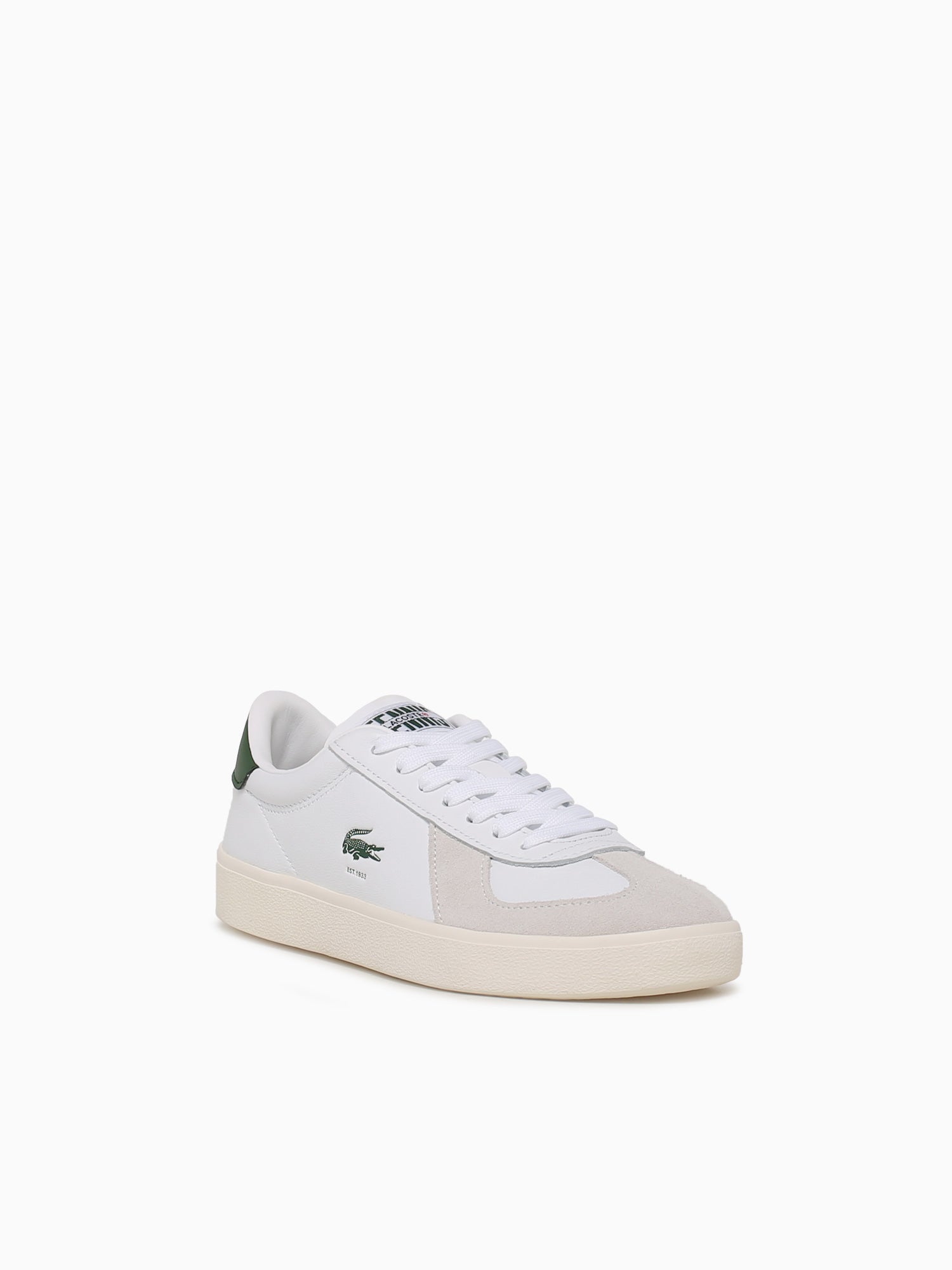 Baseshot Wht Off wht leather White / 5 / M