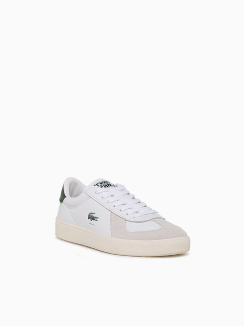 Baseshot Wht Off wht leather White / 5 / M
