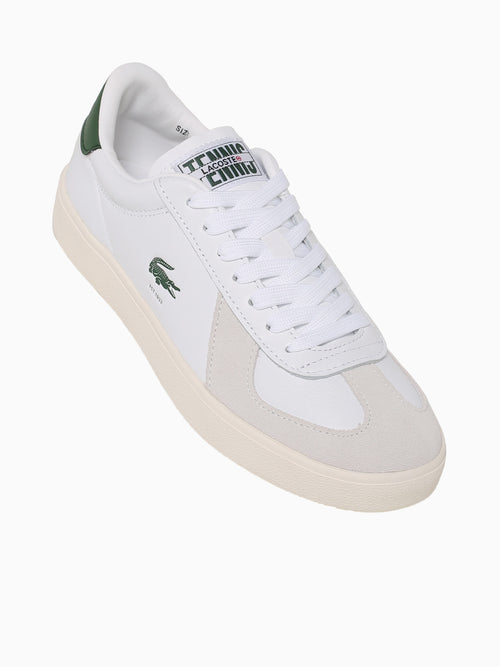 Baseshot Wht Off wht leather White / 5 / M