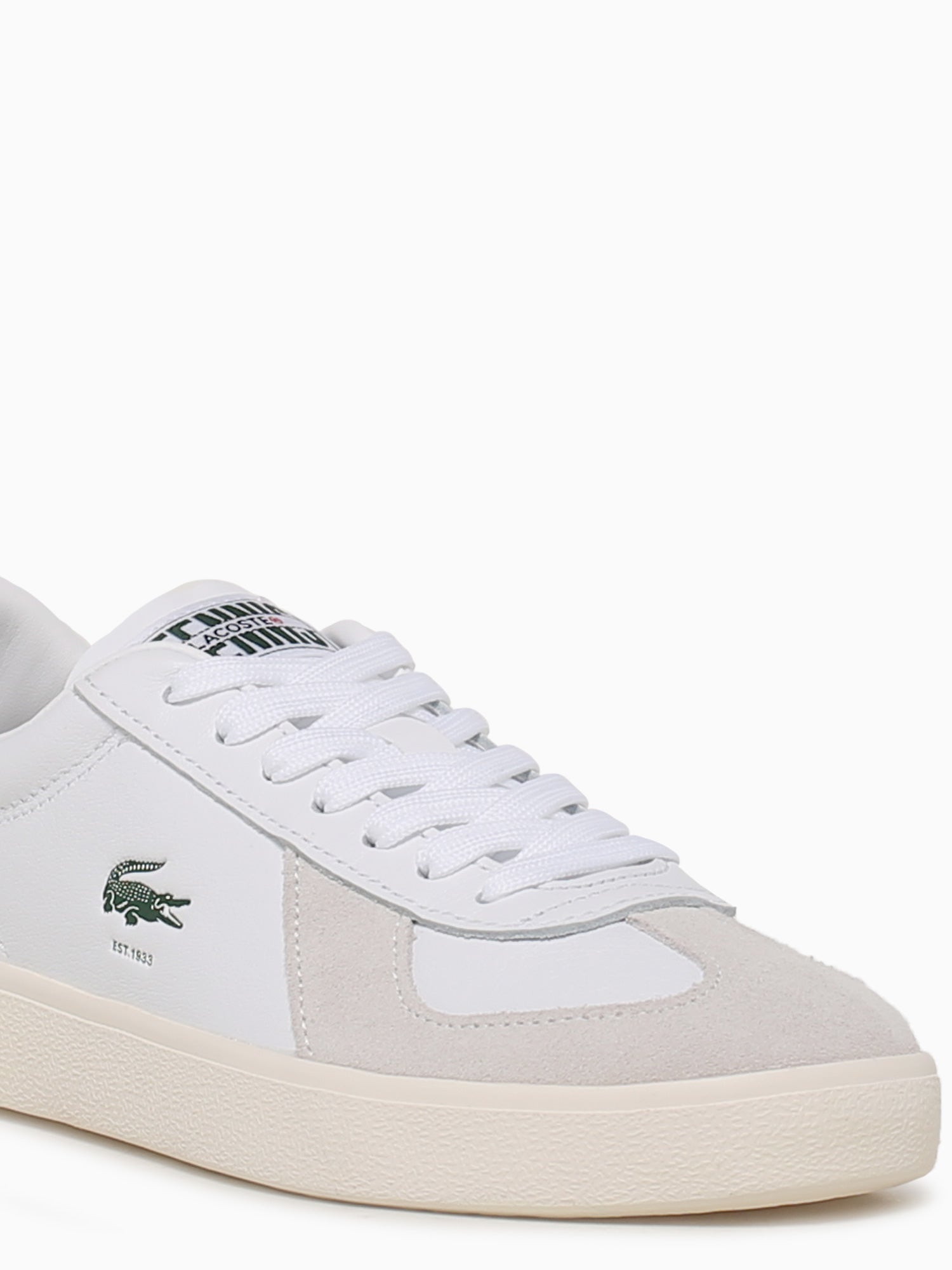Baseshot Wht Off wht leather White / 5 / M