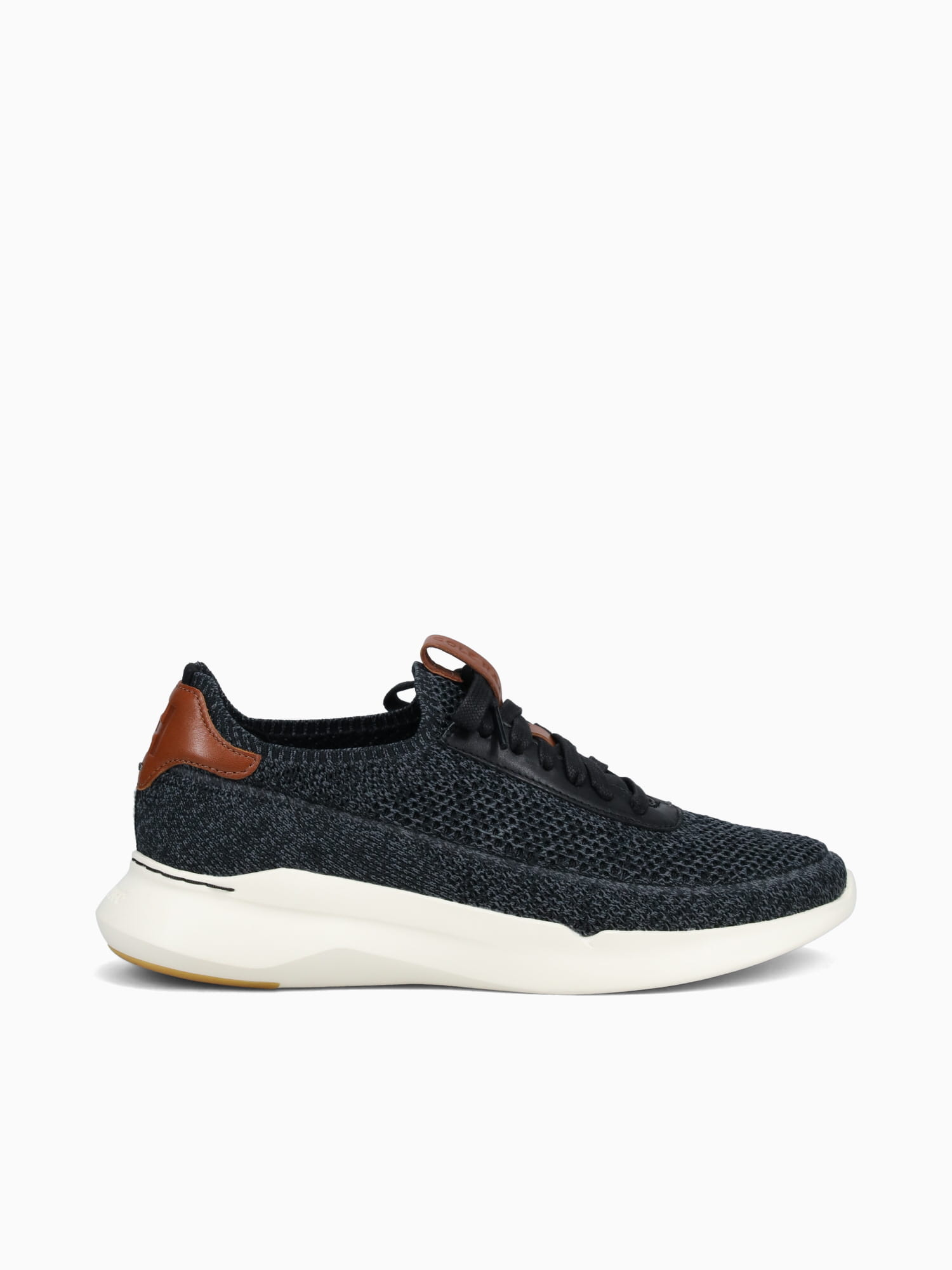Grand Pro Crosscourt Black Tan knit Lea Black / 7 / M