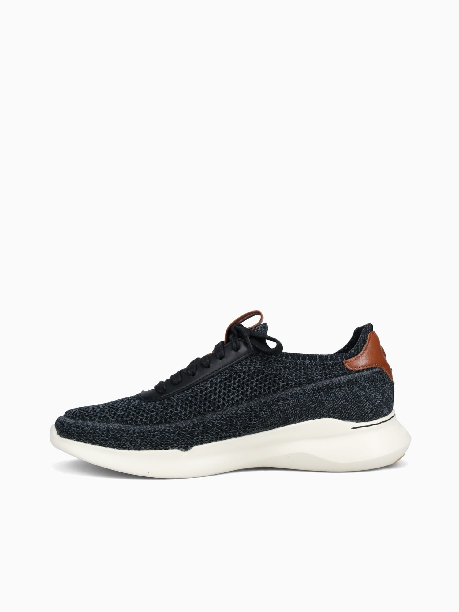 Grand Pro Crosscourt Black Tan knit Lea Black / 7 / M