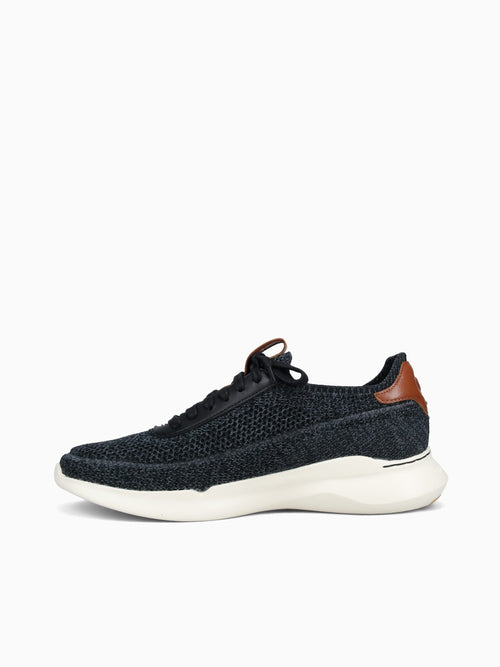 Grand Pro Crosscourt Black Tan knit Lea Black / 7 / M