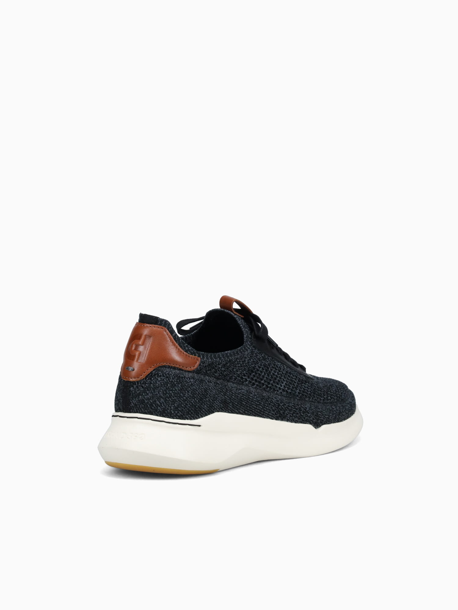 Grand Pro Crosscourt Black Tan knit Lea Black / 7 / M