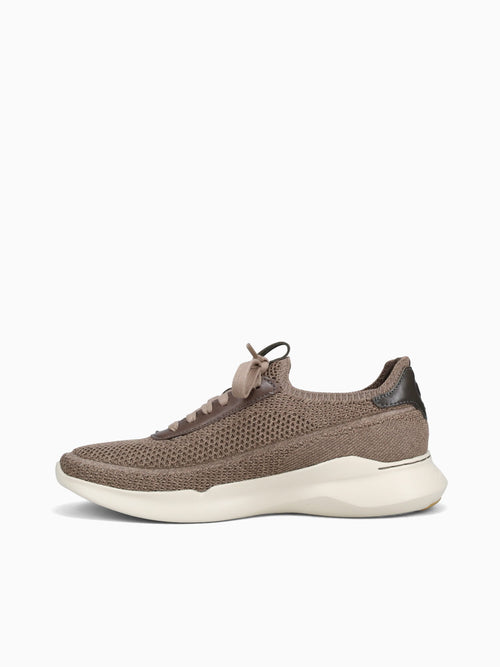 Stitchlite Sneaker Irish Coffee Knit Lea Brown / 7 / M