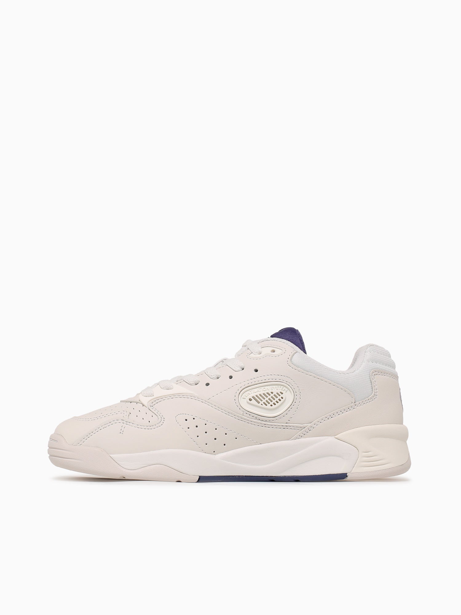 Game Trainer Off Wht Dk blu leather Off White / 7 / M