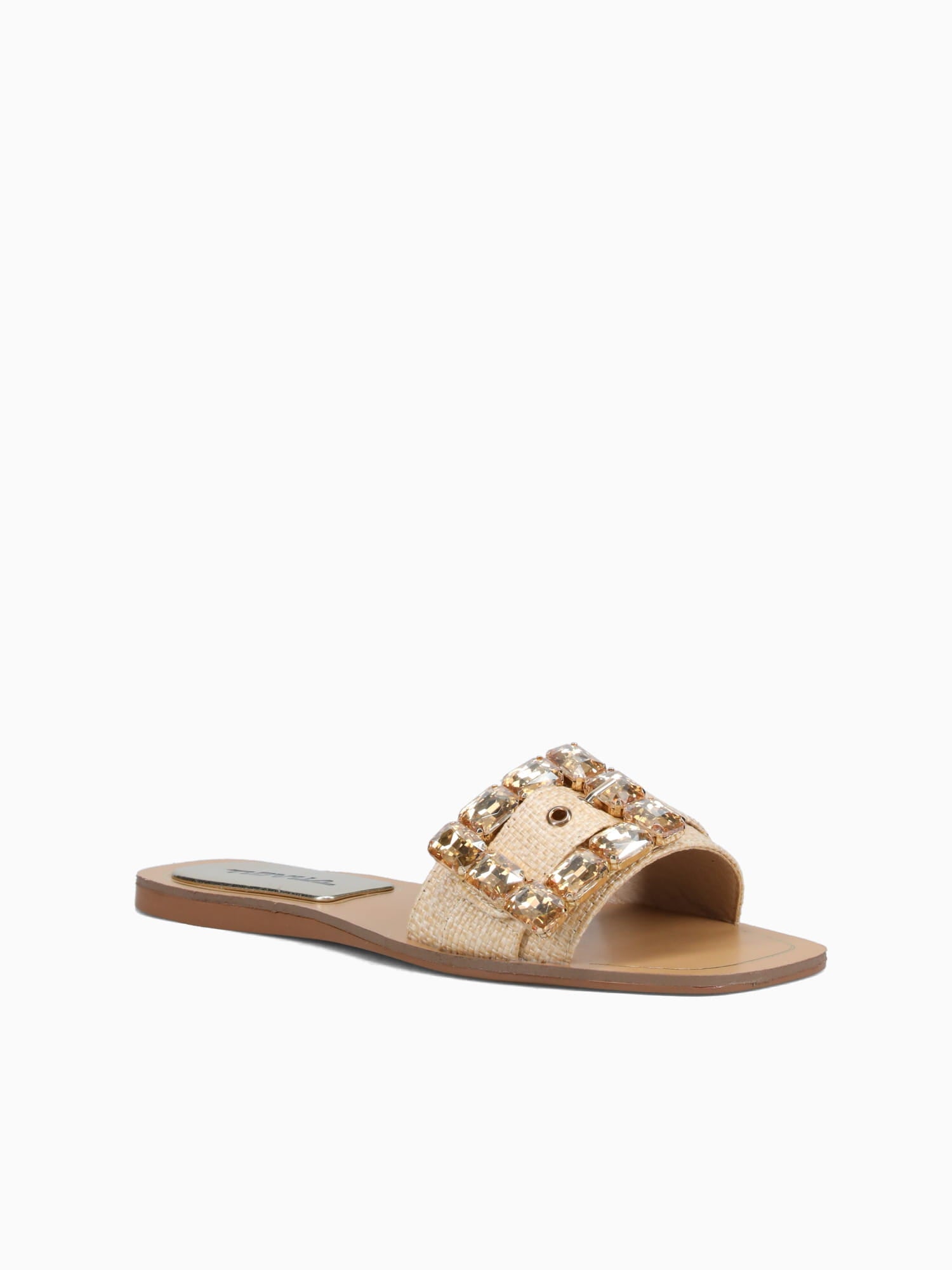Antonella Camel Raffia Tan / 5 / M